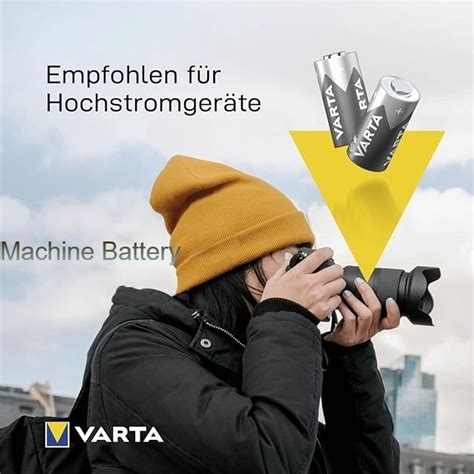 Varta Cr123a Lithium Camera Battery Machine Batteries