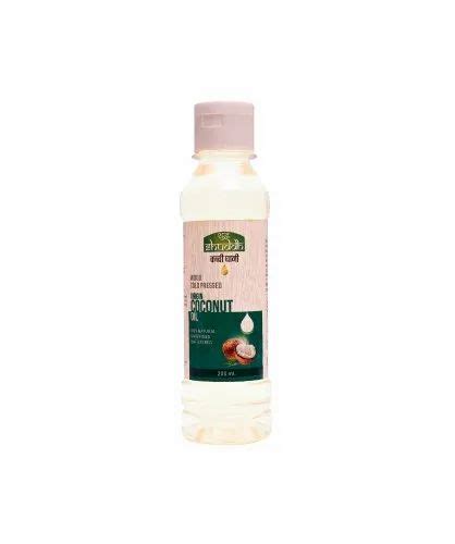 200ml Cold Pressed Virgin Coconut Oilkachi Ghani Oil At Rs 120bottle