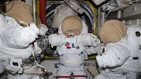 Week Ends With More Spacewalk Preps Human Research Space Station