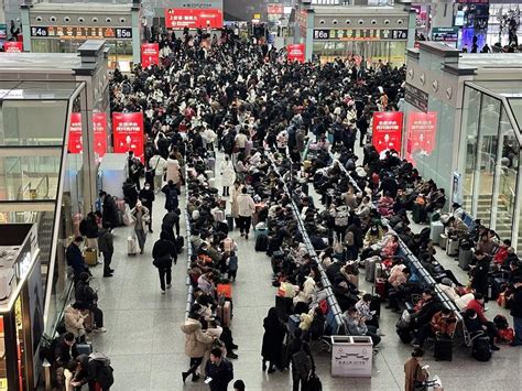 今年春運中國鐵路共發送旅客484億人次 同比增39 內地 香港中通社