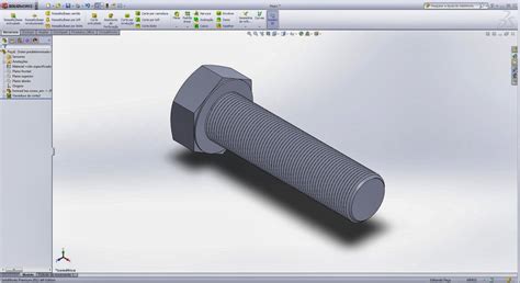 Aprenda Como Fazer Rosca No Solidworks Aluguel De Rosqueadeira