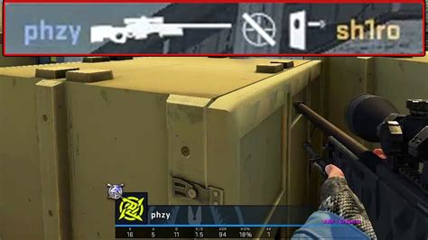 Phzy Jumping No Scope Awp Wallbang Youtube