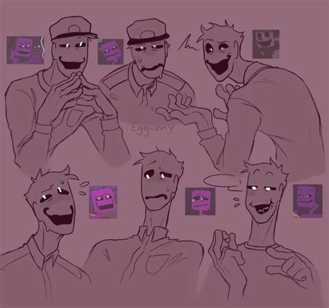 Fnaf Fnaf Comics Freddy William Afton Fnaf Characters Purple Porn