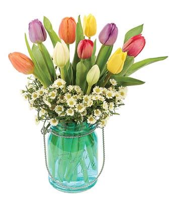 Tulip Sky Bouquet Flowersusa Net