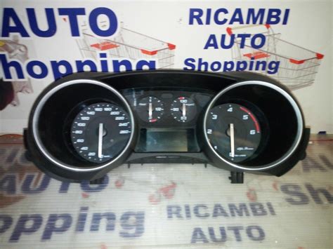 QUADRO STRUMENTI CONTACHILOMETRI ALFA ROMEO GIULIETTA 505466409