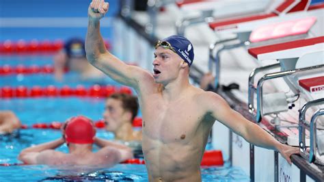 Léon Marchand bat le record olympique au 400 m quatre nages Faits