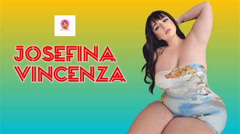 Josefina Vincenza American Plus Size Curvy Model Fashion Model