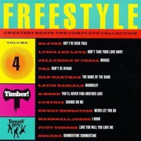 Various Artists Freestyle Greatest Beats The Complete Collection Vol 4 Cd Ebay