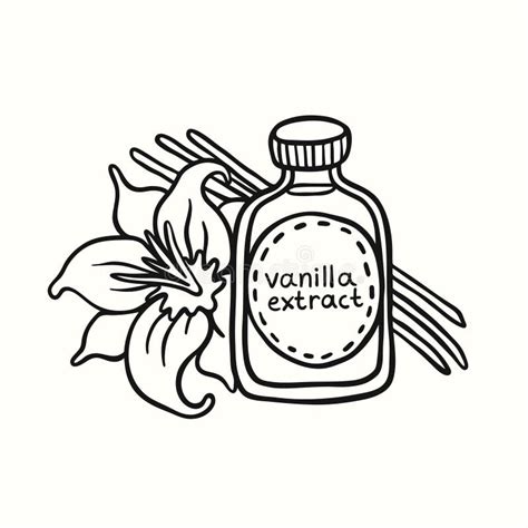 Vanilla Extract Clipart