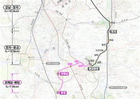 신분당선 호매실 연장 고시 수원역 서부권 개발 ‘청신호