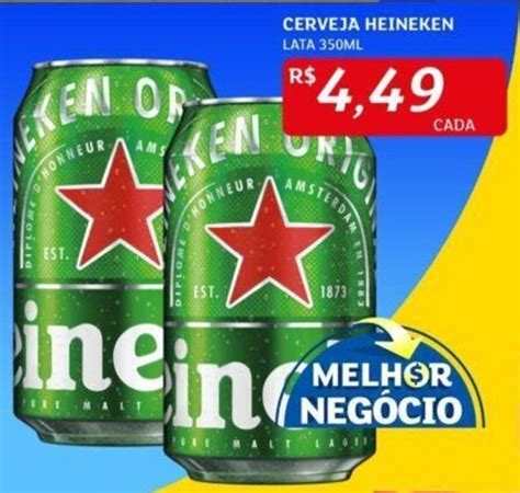 Cerveja Heineken Lata Ml Oferta Na Assa Atacadista