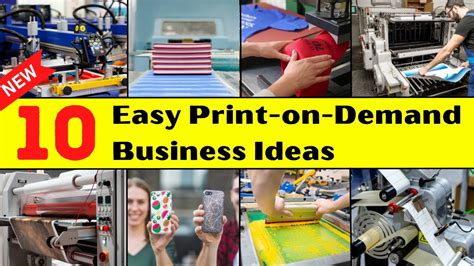 10 Easy Print On Demand Business Ideas That Will Make You Rich YouTube