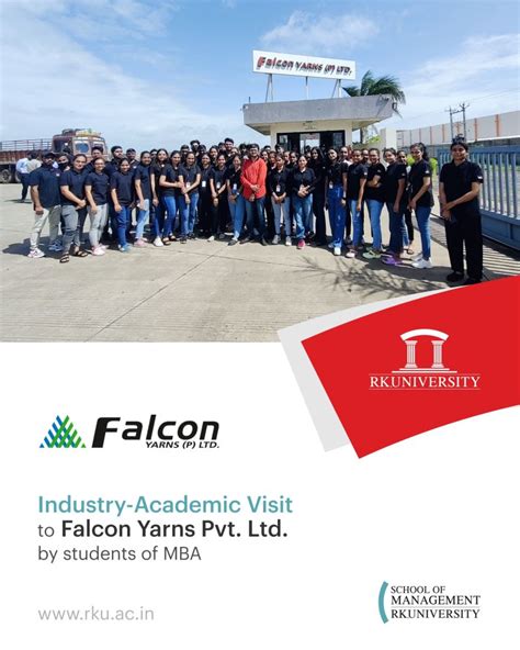 Rk University On Linkedin Rku Management Falcon Falconpipes