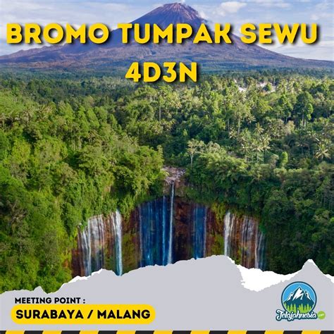 Bromo Tumpak Sewu Ijen Crater 4D3N Tour JELAJAHNESIA ID