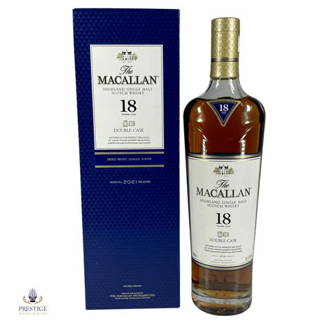 Bid On Macallan 18 Year Old Double Cask 2021 Release At Auction