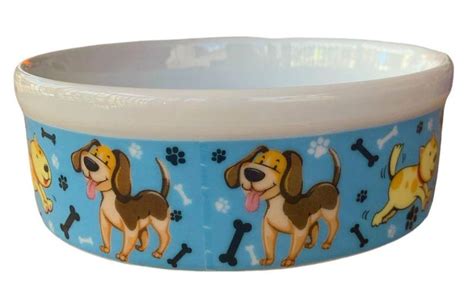 Cuia Vasilha Pote Pet De Porcelana Bebedouro Comedouro Gato Bela