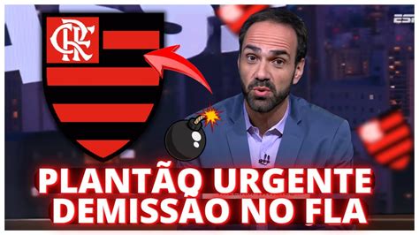 ACABOU A PACIÊNCIA DEMISSÃO NO FLAMENGO FIM DA LINHA PRA ELE