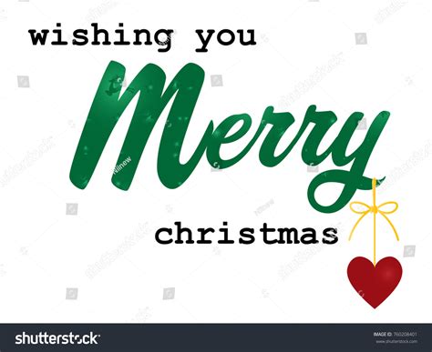 Vector Illustration Wishing You Merry Christmas Vector De Stock Libre