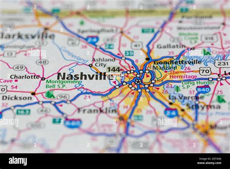 Tennessee Road Map