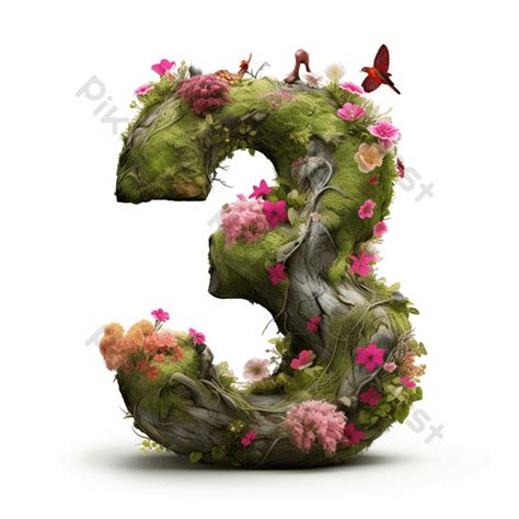 number  love nature png png images png   pikbest