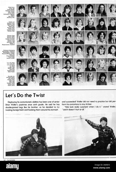 The Roosevelt Yearbook 1984 Hi Res Stock Photography And Images Alamy