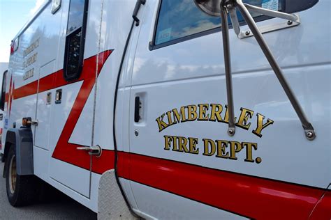 Kimberley Fire Department Third Quarter Report Kimberley Bulletin