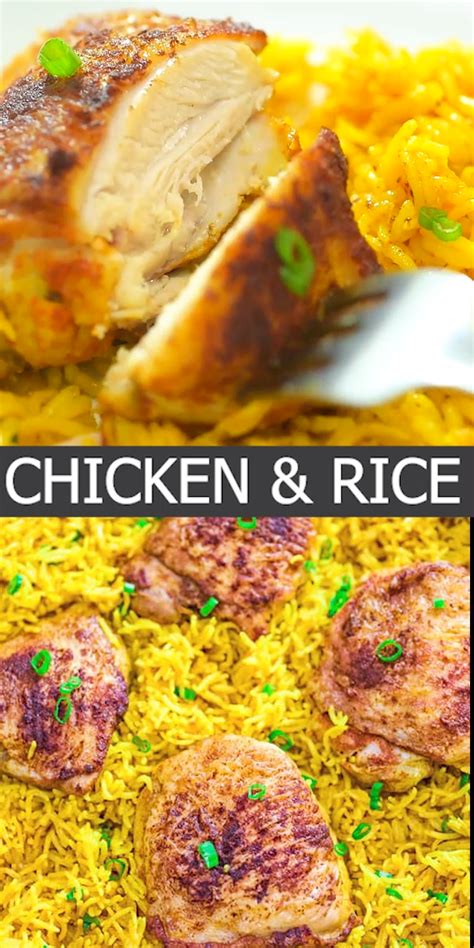 One Pot Chicken And Rice Artofit