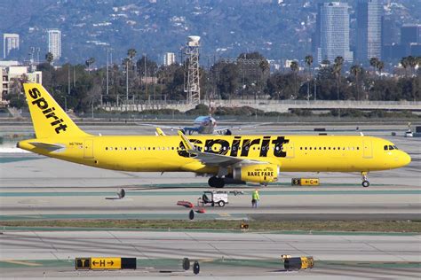 Spirit Airlines Airbus A At Los Angeles So Cal Metro Flickr