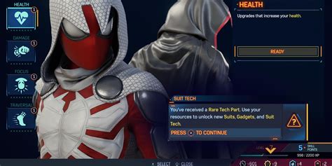 Spider Man How To Upgrade Suits