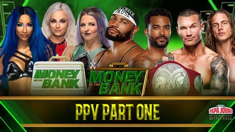 WWE 2K22 Universe Mode MONEY IN THE BANK PART 1 6 01 YouTube