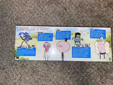 Cartoon Network Regular Show Figurines Brand New Lot Of 7 Extremely