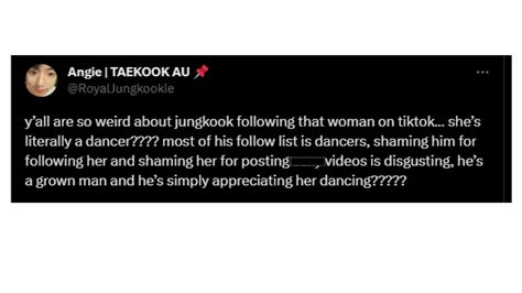 “He’s simply appreciating her dancing”: BTS’ Jungkook’s fans defend him ...