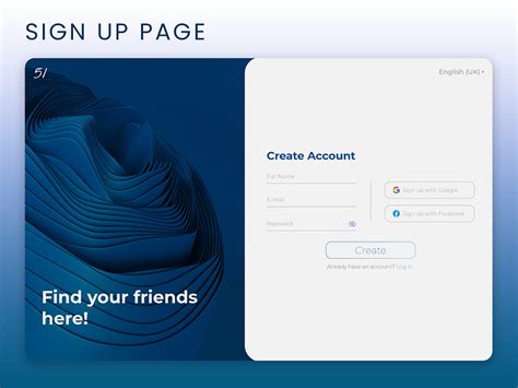 Sign Up Page By Emil Zahidli On Dribbble