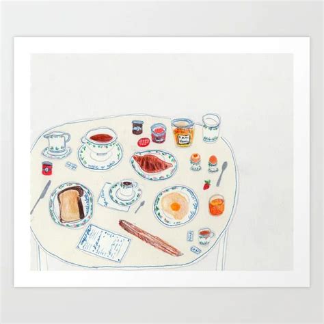 Coffee In Paris Art Print Paris Art Print Paris Art Art Prints