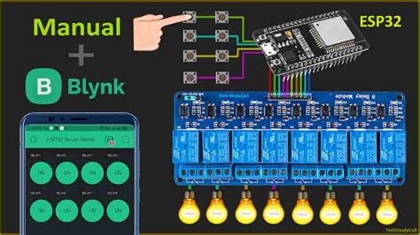 Esp Home Automation System With Blynk Iotcircuithub