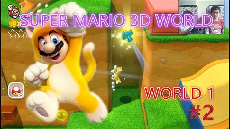 Super Mario 3d World 1 A 1 3 Walkthrough Youtube