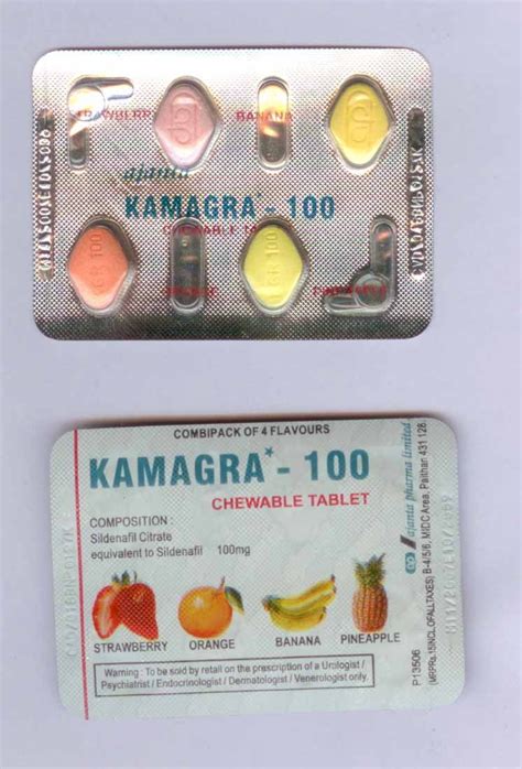 Kamagra Generic Viagra Chewable 100 Mg Kamagra