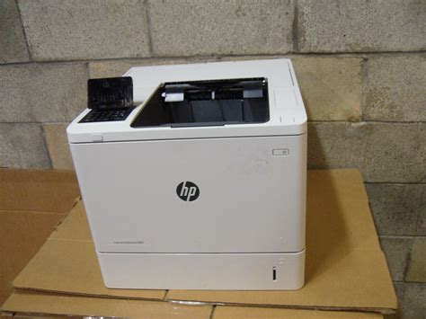 Hp Laserjet Enterprise M607n K0q14a Workgroup Printer Tested Ebay