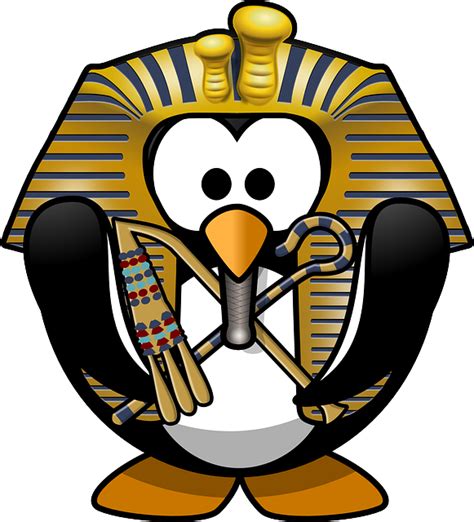 Free vector graphic: King Tut, Tut, Tutankhamun, Tux - Free Image on Pixabay - 161521