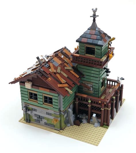 Lego Old Fishing Store Review Brickset