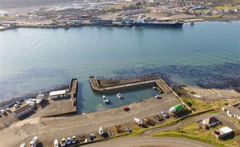 Islandmagee Boat Club and Harbour Antrim Northern Ireland Editorial Stock Photo - Image of motor ...