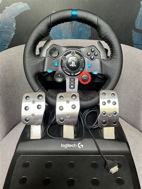 Logitech G29 Steering Wheel, Video Gaming, Gaming Accessories ...