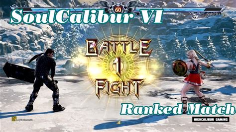 SoulCalibur VI Sophitia Vs Siegfried A7FootMonsta Ranked Match