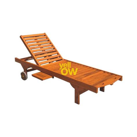 Jual Kursi Pantai Kolam Renang Kursi Lonjer Jati Pool Sun Lounger Chair