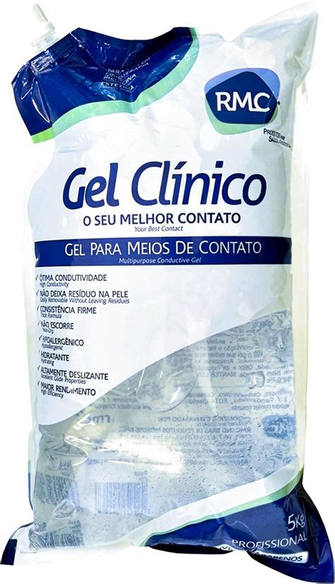 Gel Contato Condutor Ultrassom Rmc Incolor Bag 5Kg Amazon Br