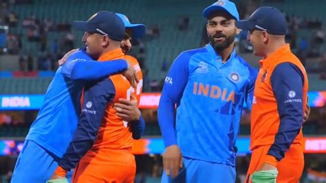 Virat Kohli Heart Winning Gesture For Emotional Netherlands Players After Ind Vs Ned T20 World