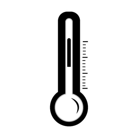 Premium Vector Thermometer Icon Logo Vector Design Template