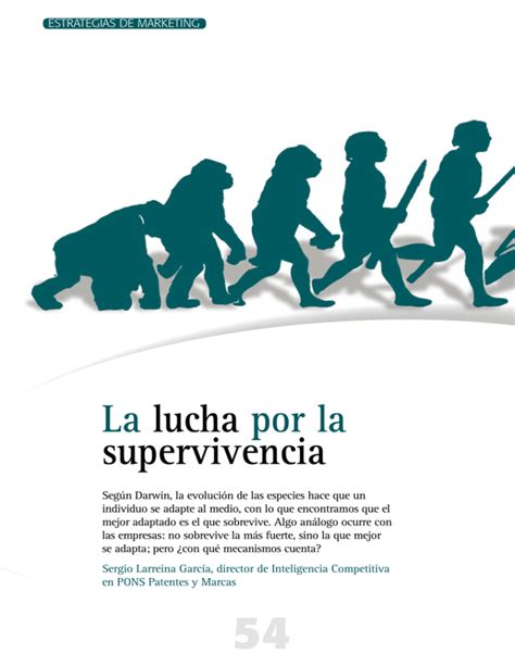 La Lucha Por La Supervivencia