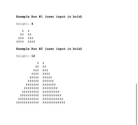 Solved Objectives practice using for loops practice using | Chegg.com