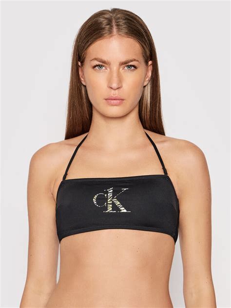 Calvin Klein Swimwear G Ra Od Bikini Kw Kw Czarny Modivo Pl